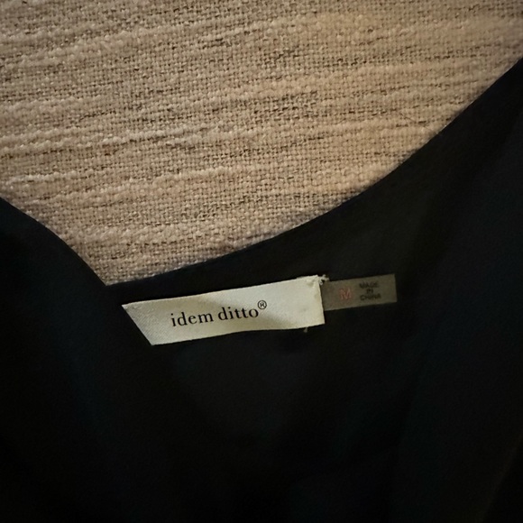 NWOT Idem Ditto Drape Neck Top - Picture 6 of 9